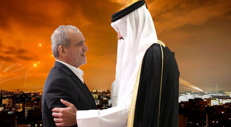 Missiles of Iran passed through the Iron Dome. And again, Qatar… Missiles of Iran