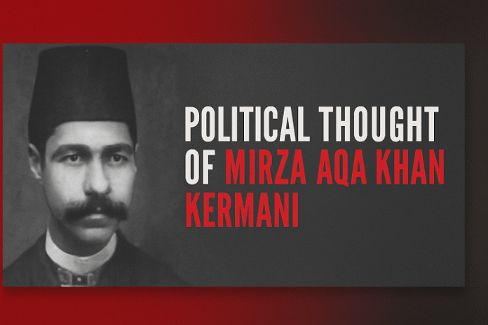 The political thought of Mirza Aqa Khan Kermani